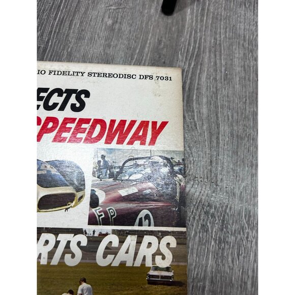Sound Effects Daytona Speedway Sports Cars Lebel Stereo Album - Picture 5 of 7